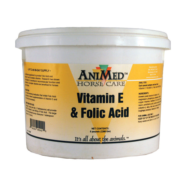 AniMed Folic Acid Vitamin E Supplement 5 lb